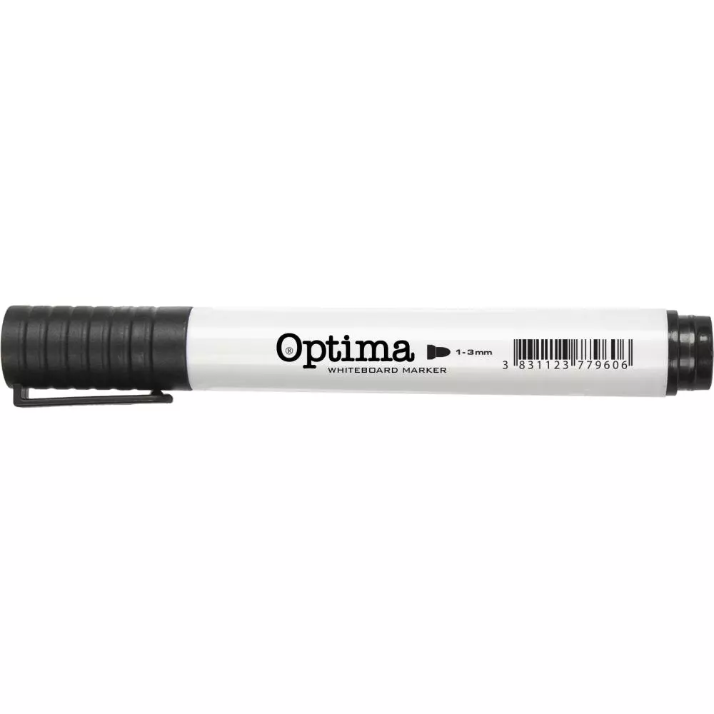 OPTIMA MARKER bela tabla CRNI
