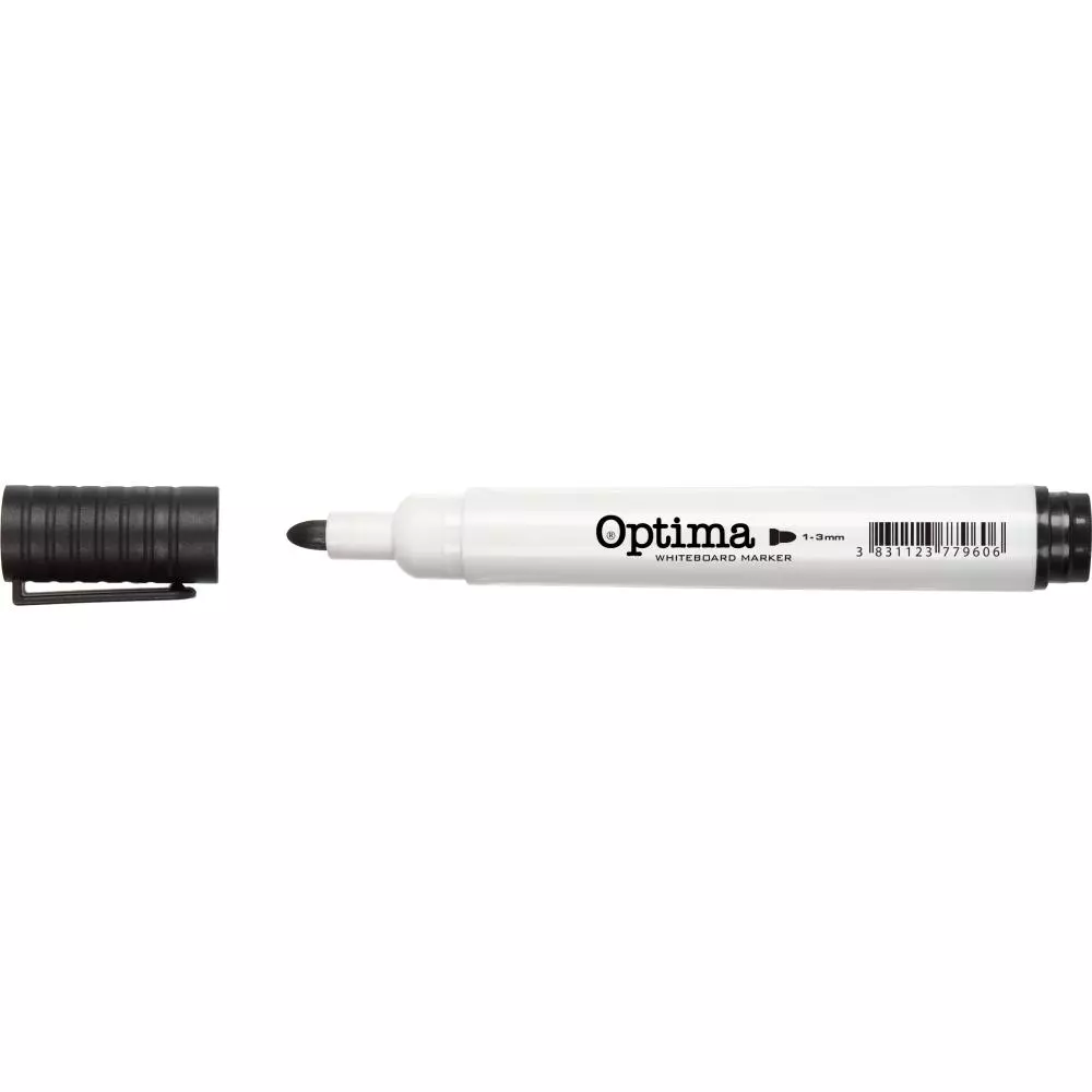 OPTIMA MARKER bela tabla CRNI
