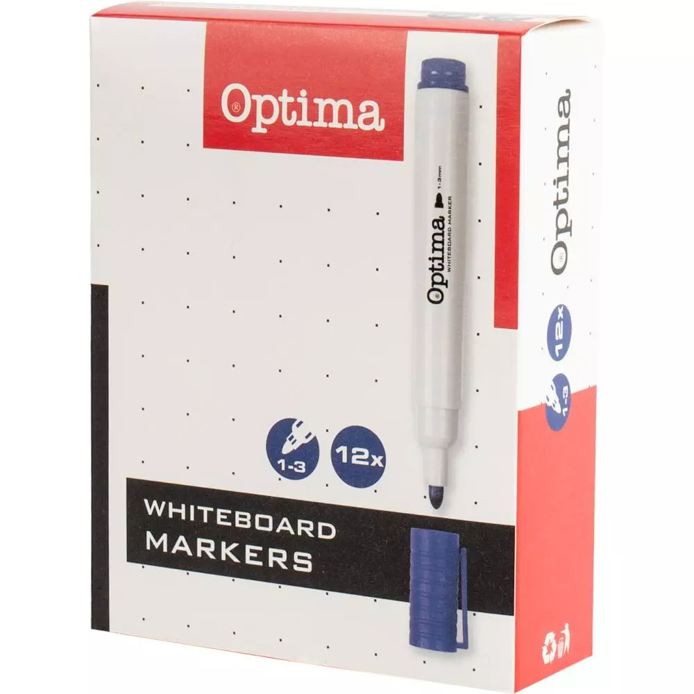 OPTIMA MARKER bela tabla PLAVI