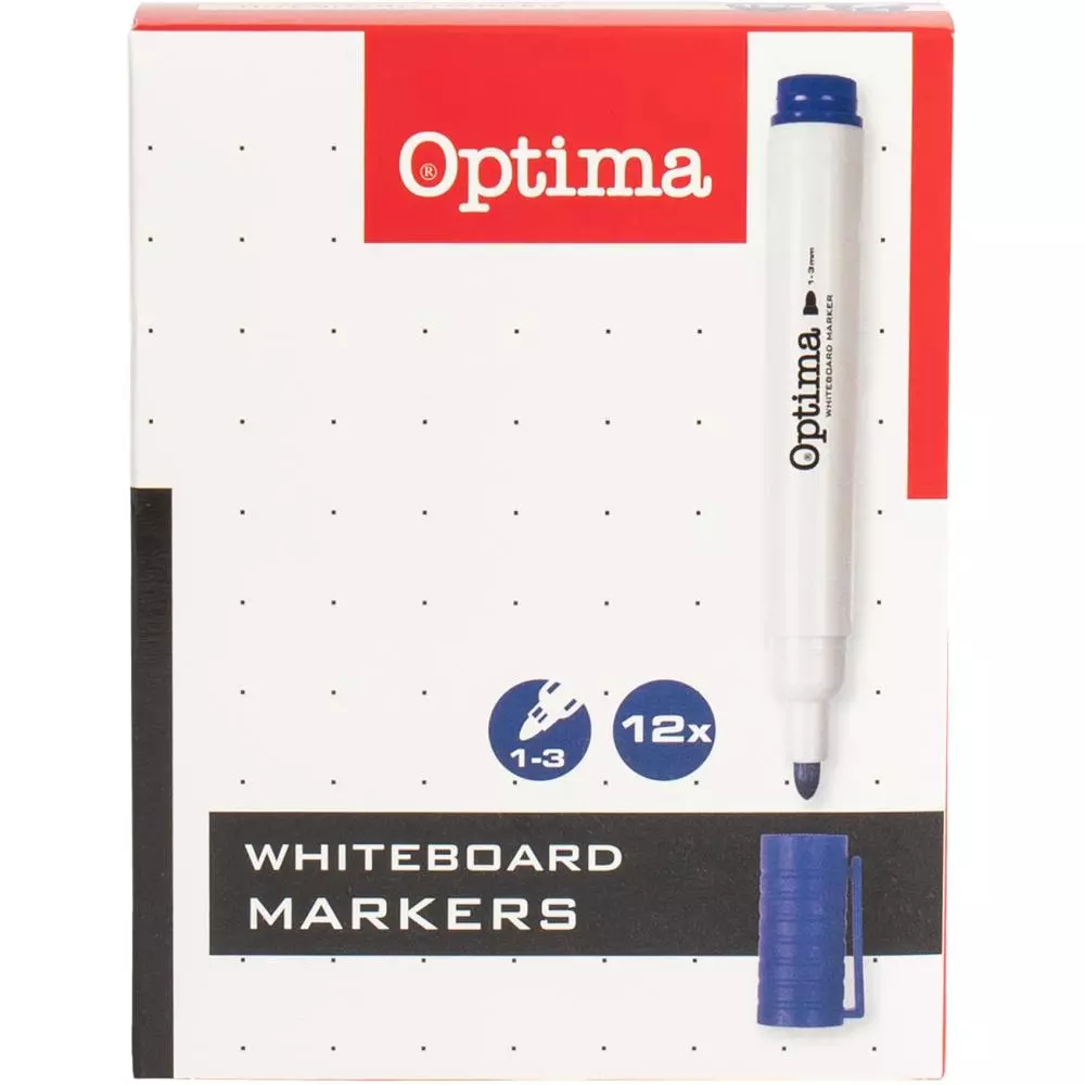 OPTIMA MARKER bela tabla PLAVI