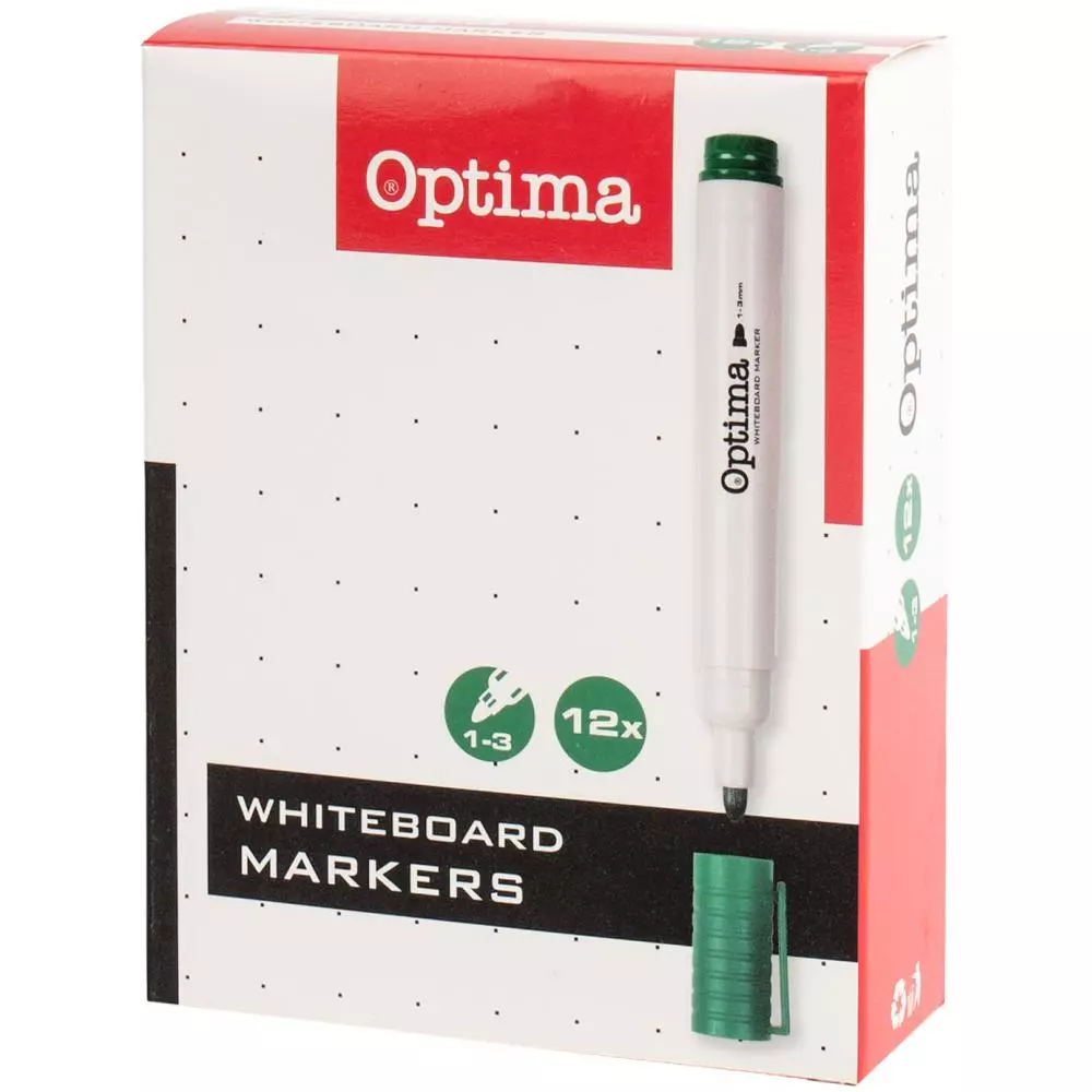 OPTIMA MARKER bela tabla ZELENI