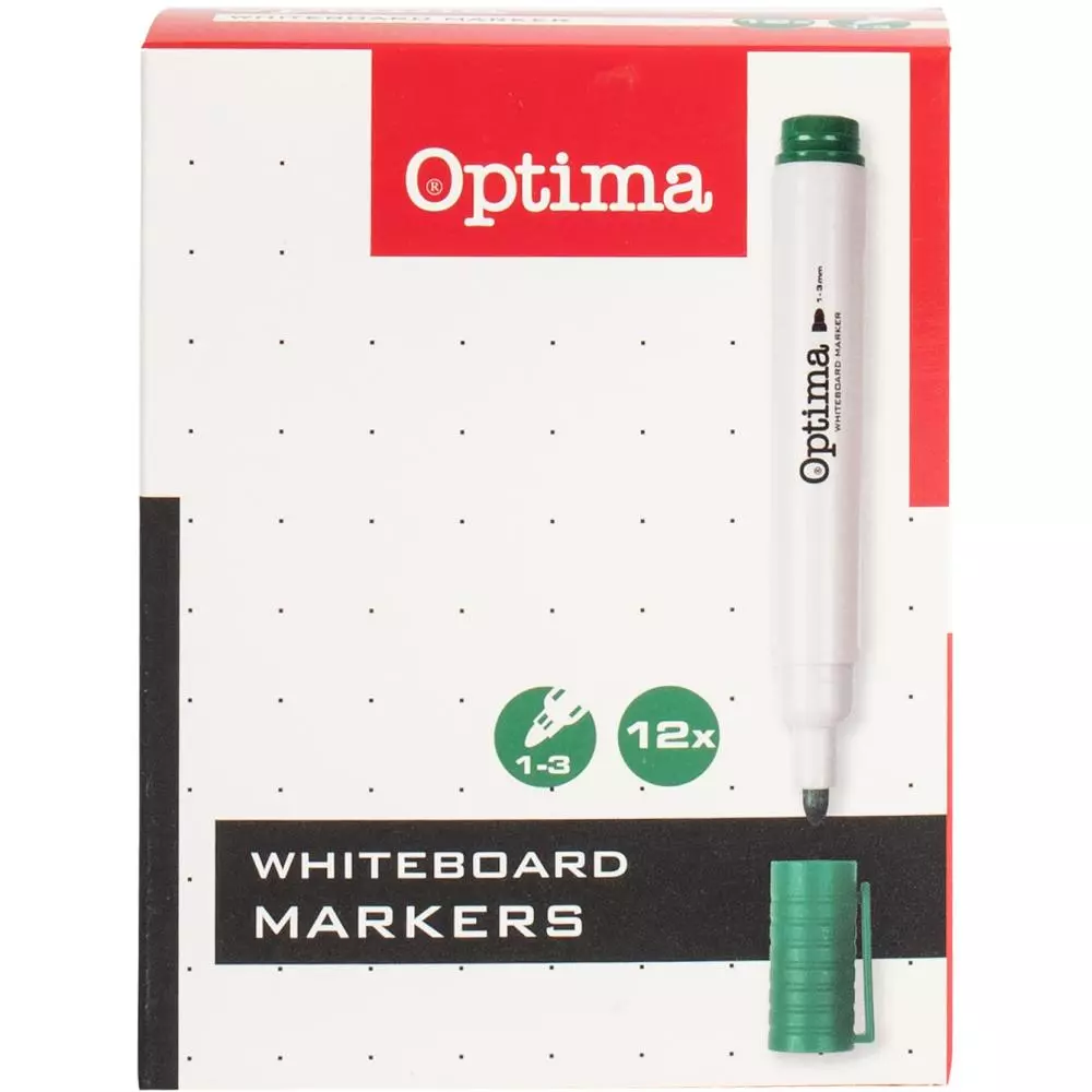 OPTIMA MARKER bela tabla ZELENI