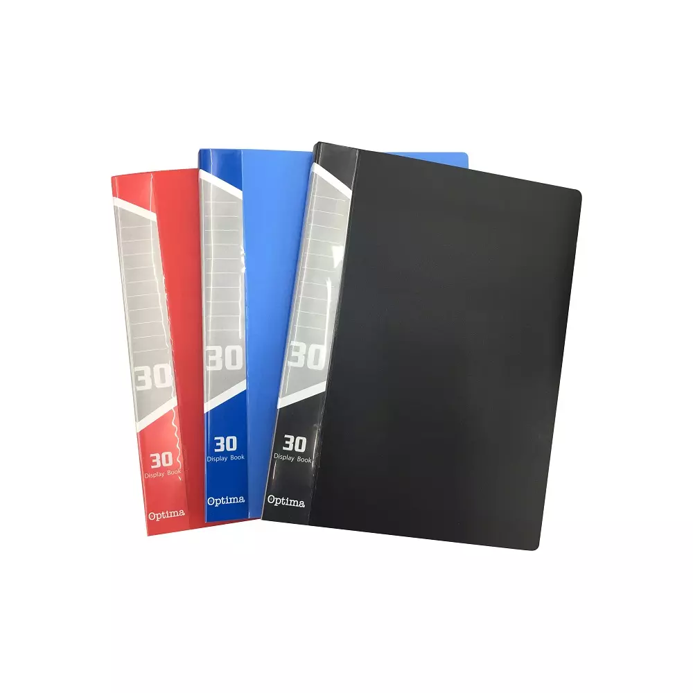 OPTIMA FASCIKLA 30 FOLIJA A4 CRNA
