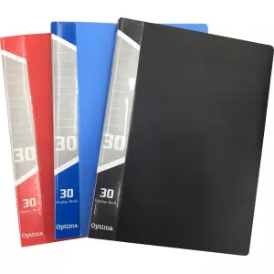 OPTIMA FASCIKLA 30 FOLIJA A4 CRNA