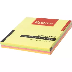 POST IT 50X40 NEON 3x100 LISTOVA OPTIMA