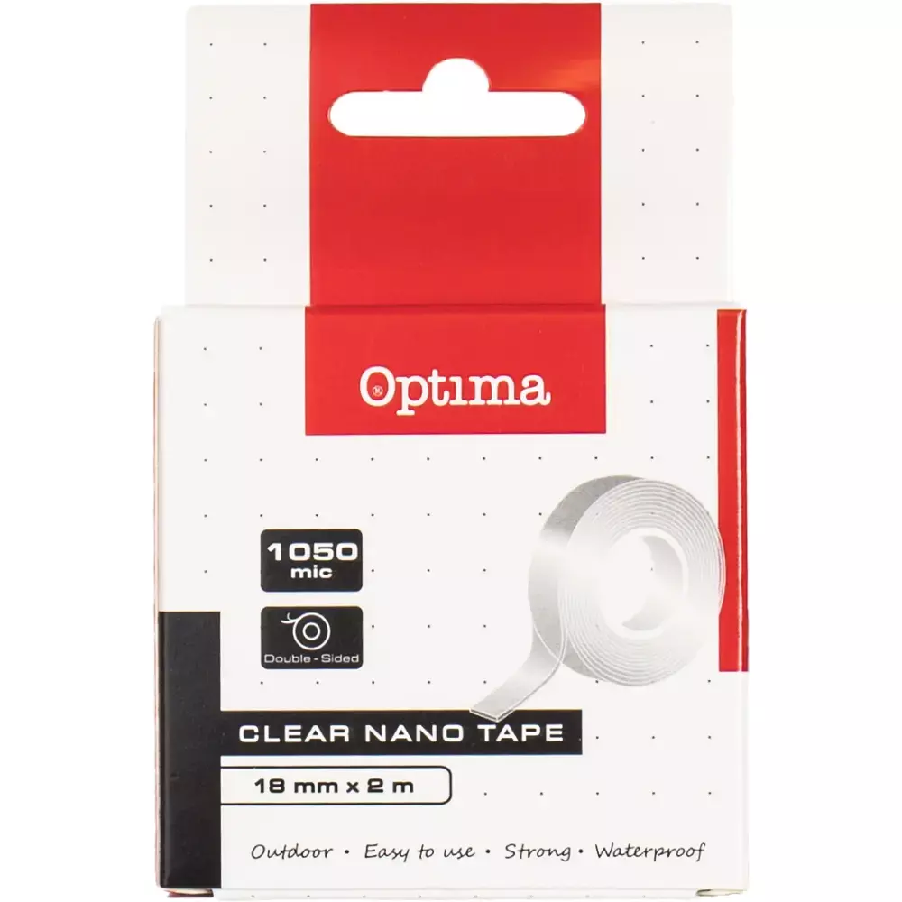 OPTIMA DVOSTRUKOLEPLJIVA TRAKA 18MM/2M