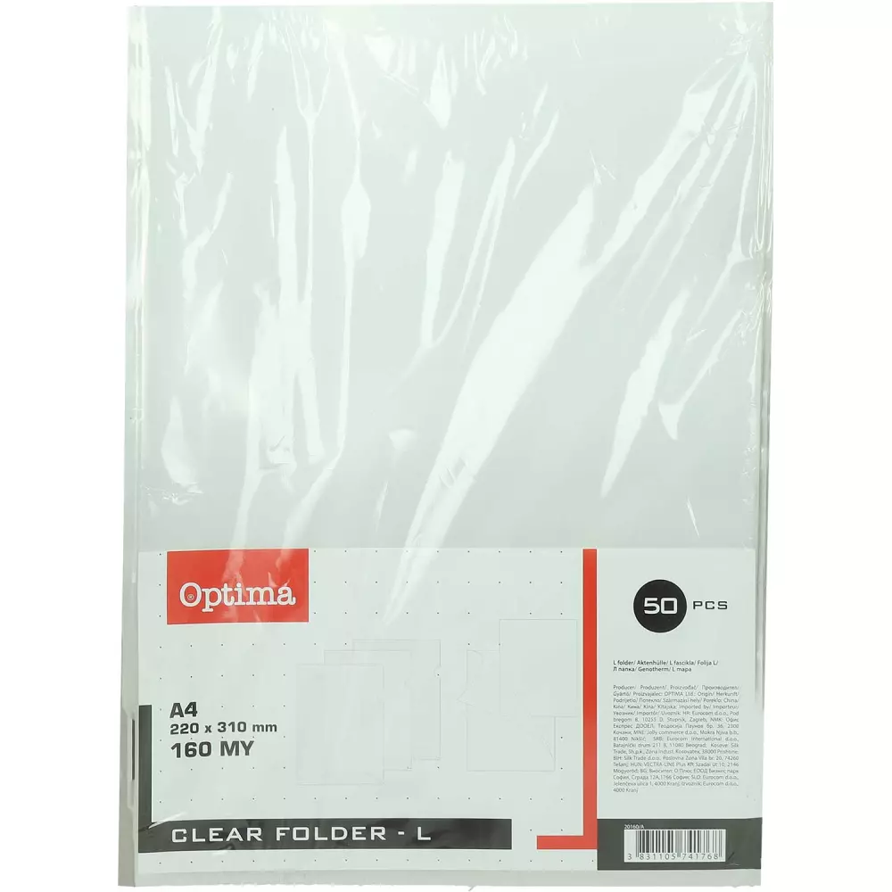 OPTIMA FOLIJA L 160MIC A4 50/1