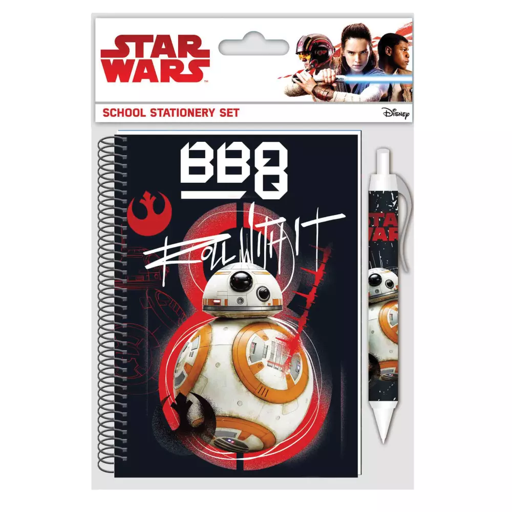 STAR WARS SET SVESKA A6 + HEMIJSKA OL.