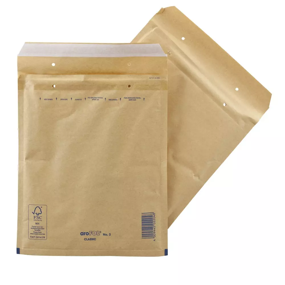 KOVERTA SOFT MAIL No.5 220*265 BRAON