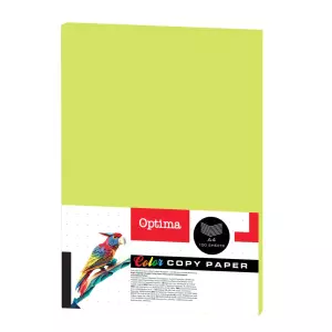 OPTIMA FTK PAPIR FLUO ZELEN 100/1 75g A4