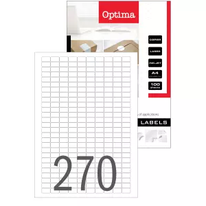 OPTIMA ETIKETE 100/1 17.8X10   (270 kom)