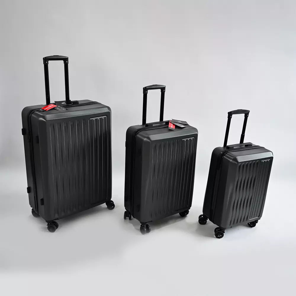 KOFERI ZA PUTOVANJE SET SPACE 3/1 SIVI