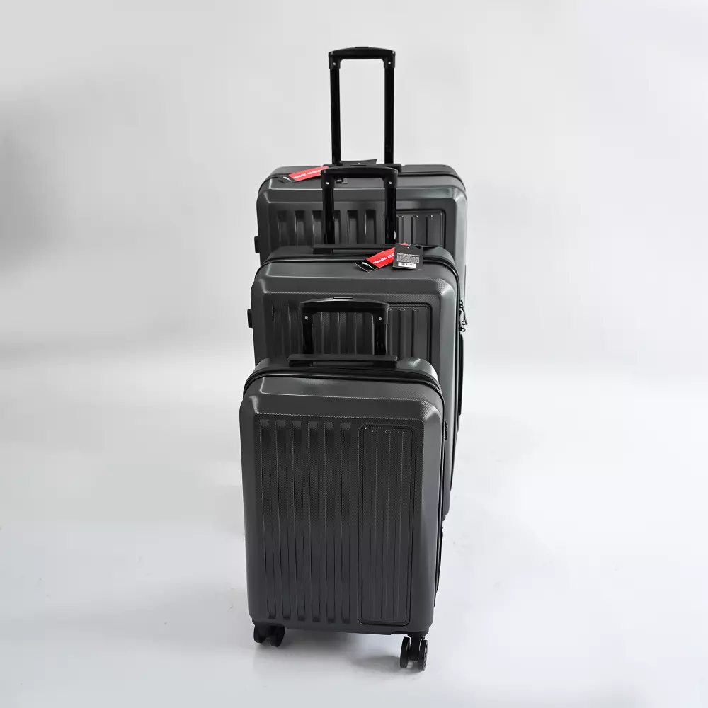 KOFERI ZA PUTOVANJE SET SPACE 3/1 SIVI