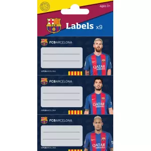 BARCELONA ETIKETE ZA SVESKE 9/1