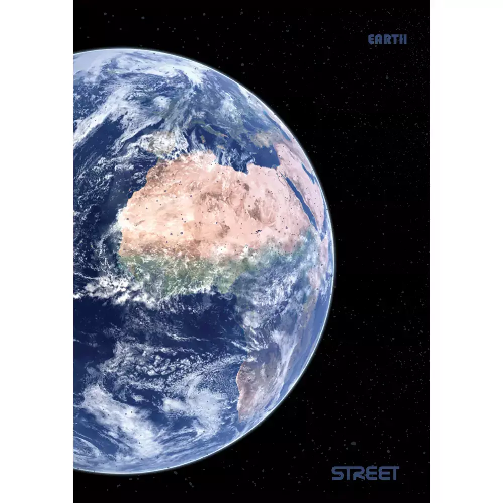 PLANETS   SVESKA A4  KVADRAT