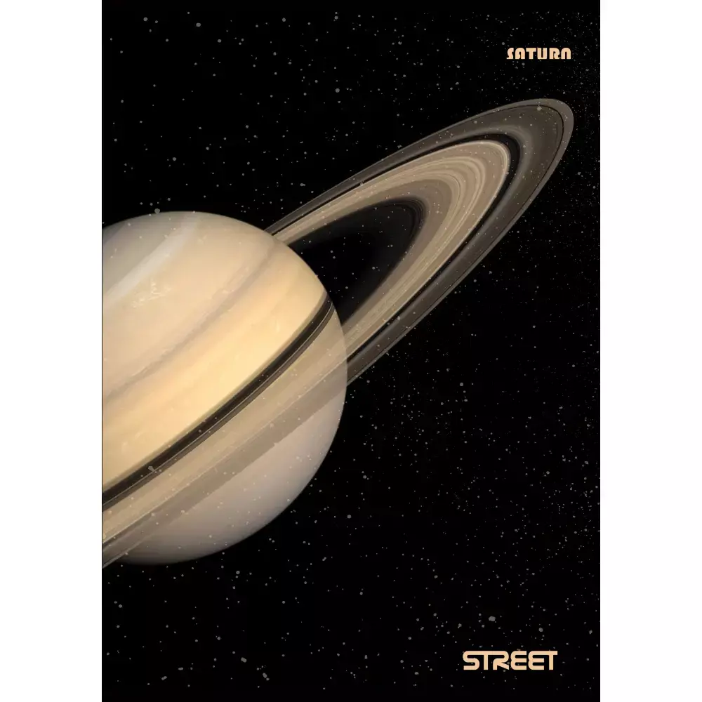 PLANETS   SVESKA A4  KVADRAT