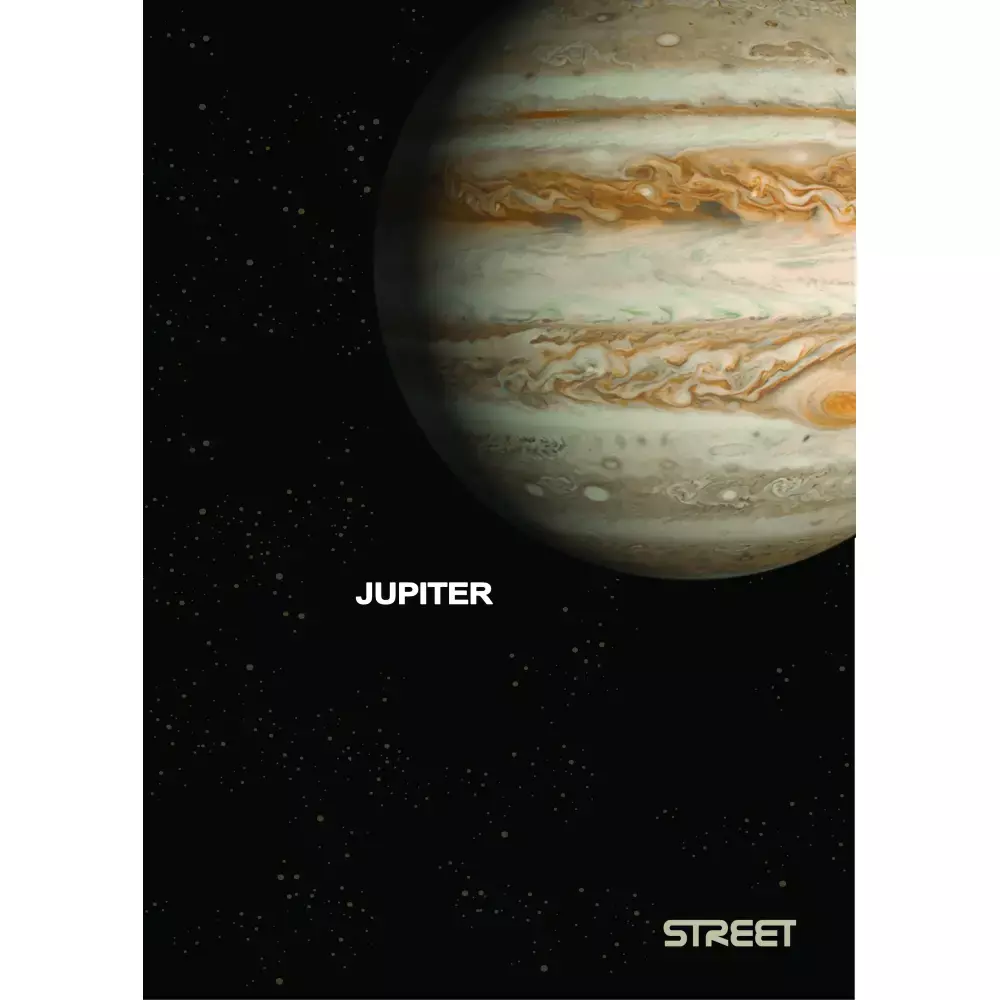 PLANETS   SVESKA A4  PRAZNA