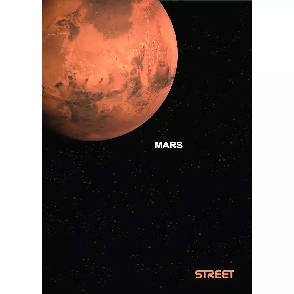 PLANETS   SVESKA A4  PRAZNA