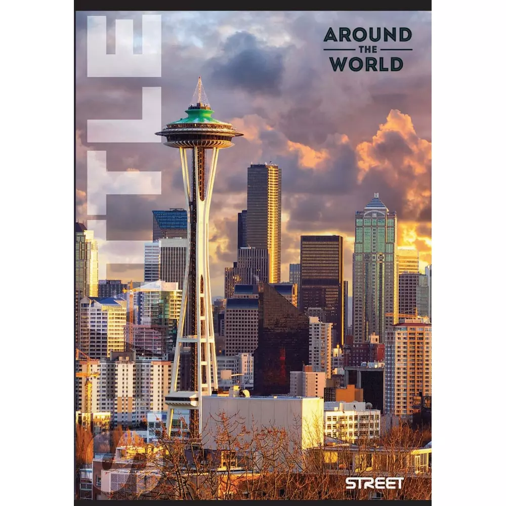 SVESKA A5 LINIJA MARGINA AROUND THE WORL