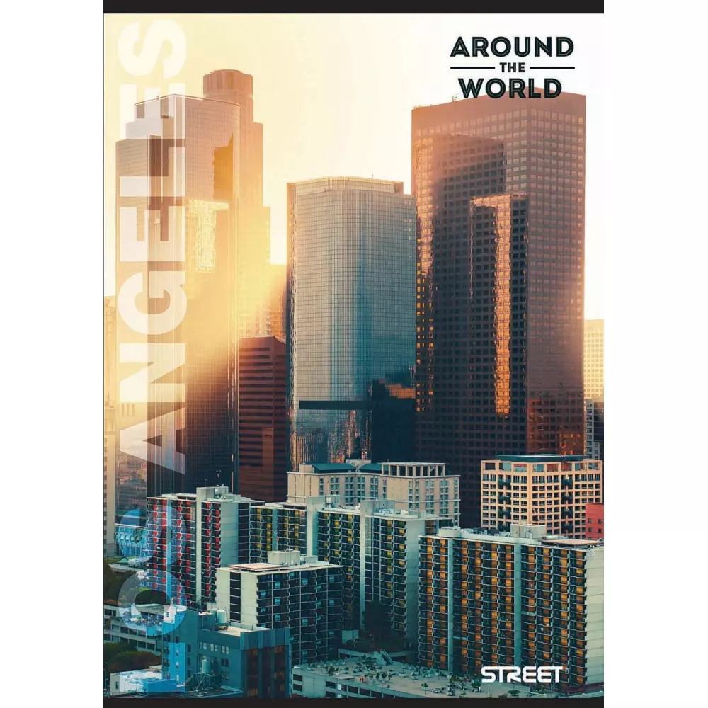 SVESKA A5 LINIJA MARGINA AROUND THE WORL