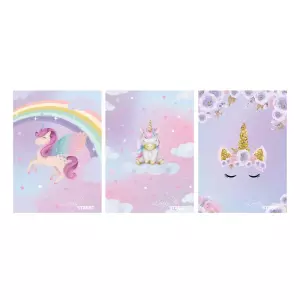 UNICORN  SVESKA A4/54L/LINIJA MARGINA