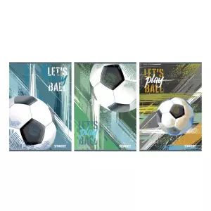 FOOTBALL SVESKA A4 LINIJE SA MARG