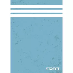 WHITE STRIPES SVESKA A4  KVADRAT