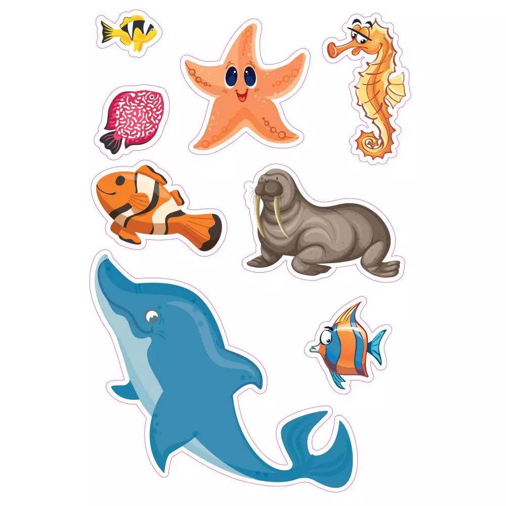 POSTER  NALEPNICE SEA