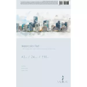 BLOK CREATIVE AKVAREL A3 24L 190G