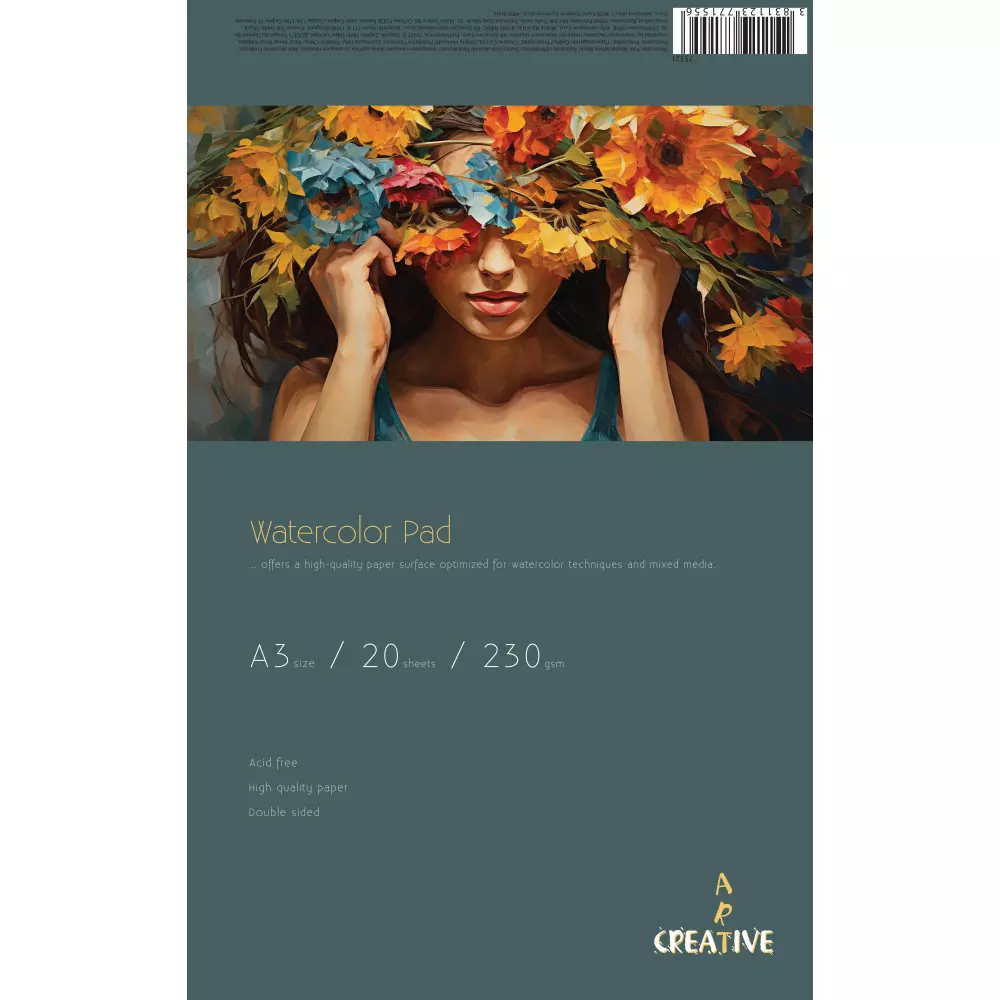 BLOK CREATIVE AKVAREL A3 20L 230G