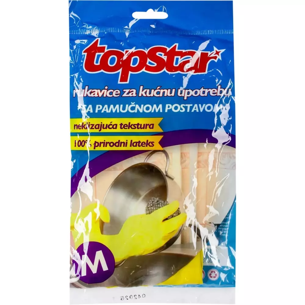 RUKAVICE GUMENE TOP STAR M