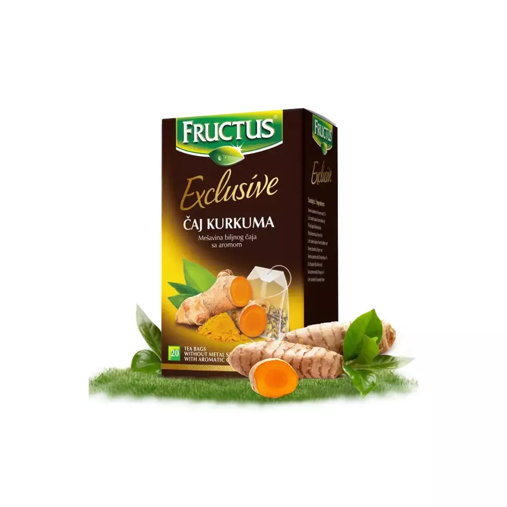 ČAJ FRUCTUS KURKUMA EXCLUSIVE