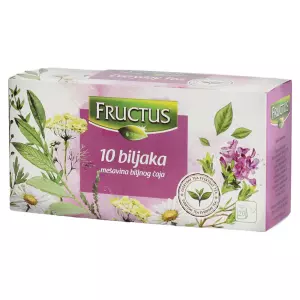 ČAJ FRUCTUS 10 BILJAKA