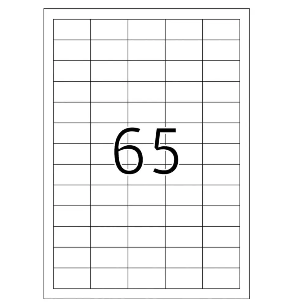 ETIKETE MISTIK 38X21.2 (65 KOM)