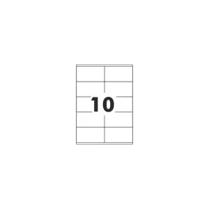 ETIKETE MISTIK A4 105x57 (10 kom)