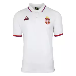 PEAK MAJICA POLO SRBIJA BELA 3XL