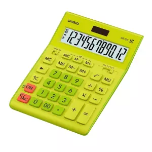 CASIO stoni kalkulator GR12 ZELENI