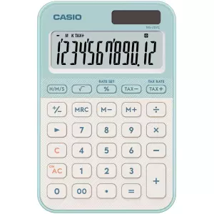 CASIO stoni kalkulator MS 20 SV ZELENI