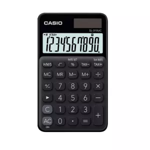 CASIO dzepni kalkulator SL 310 crni