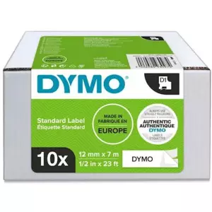 DYMO traka D1 12x7 crna/belom 20/1 PROMO