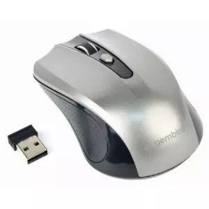 GEMBIRD MIŠ BEŽIČNI MUSW 4B 04 GB,SILVER