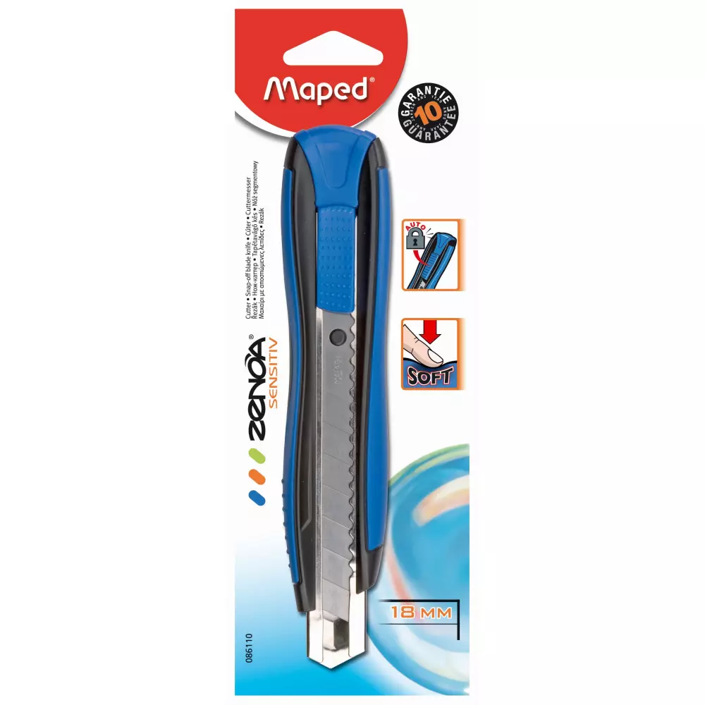 MAPED skalpel ZENOA met. 18mm