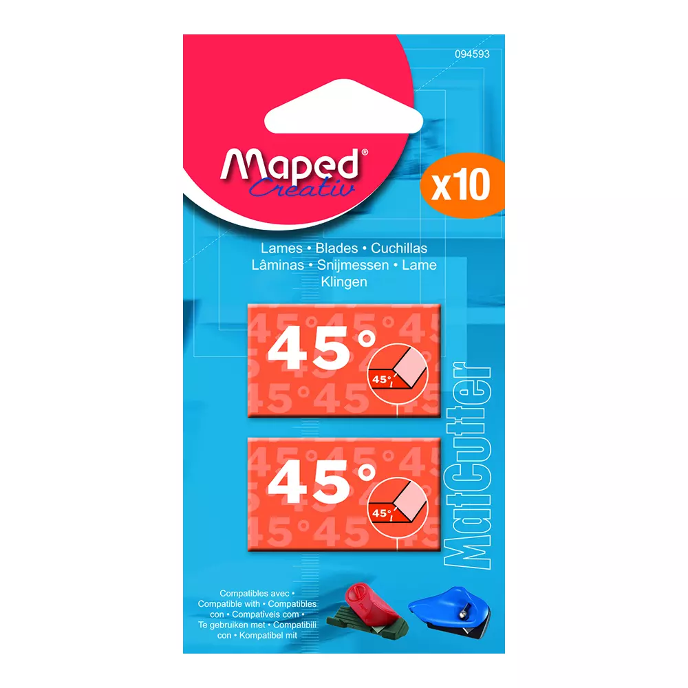 MAPED sečiva za Mat Cutter 45st 1/10