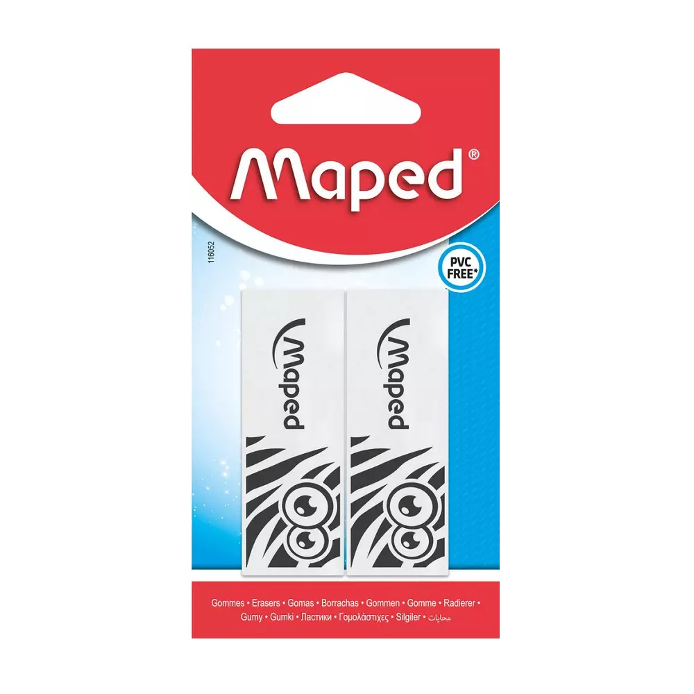 MAPED gumica ZEBRA blister