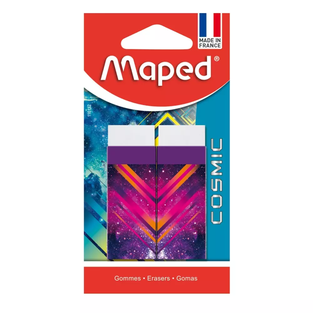 MAPED gumica COSMIC 2/1 blister