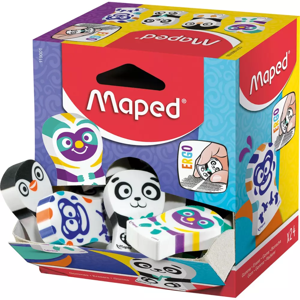 MAPED gumica ERGO FUN 1/24