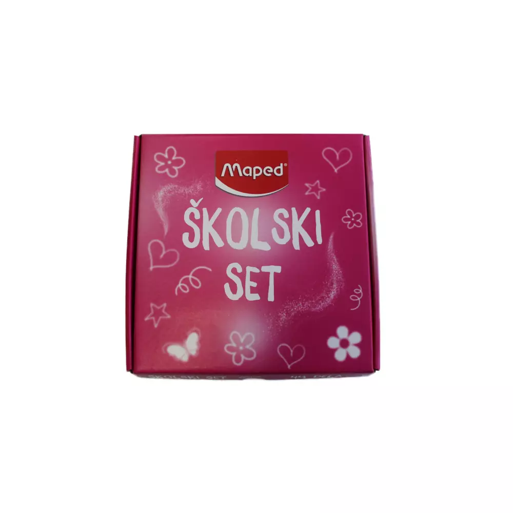 MAPED skolski set Barbie