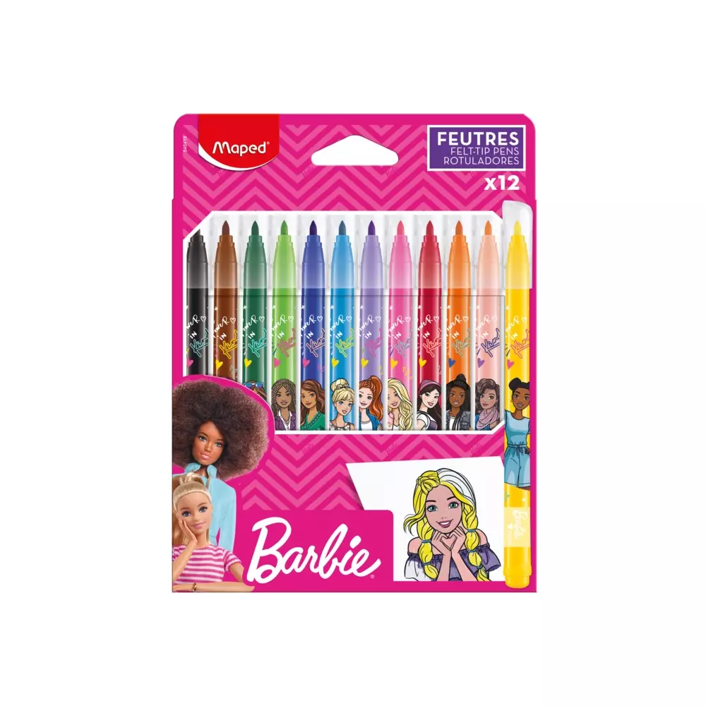 MAPED skolski set Barbie