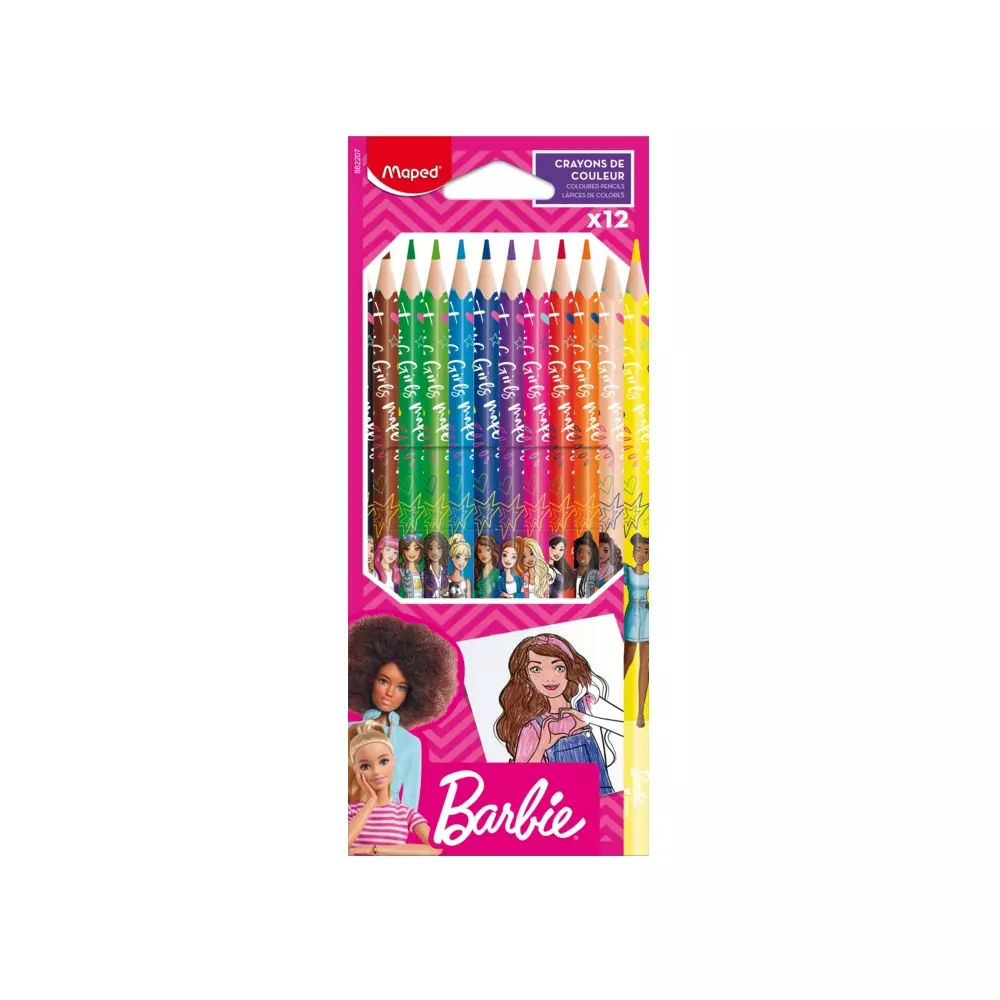 MAPED skolski set Barbie