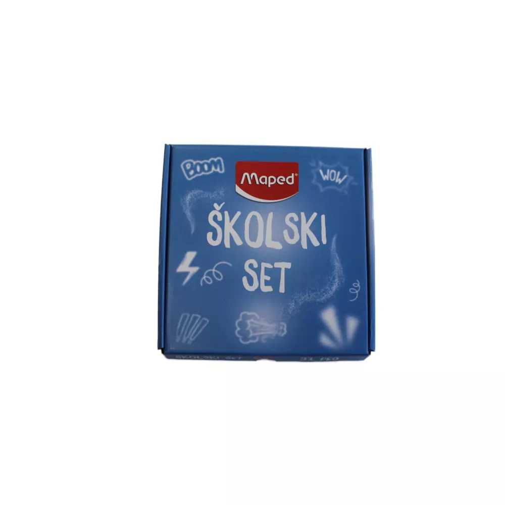MAPED skolski set Supermen
